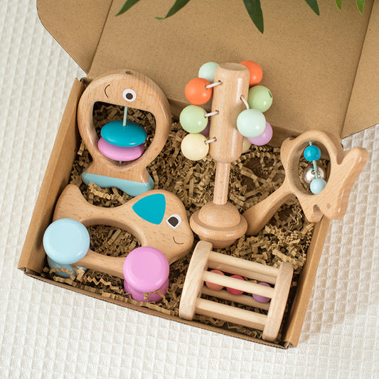 Wooden Baby Rattles