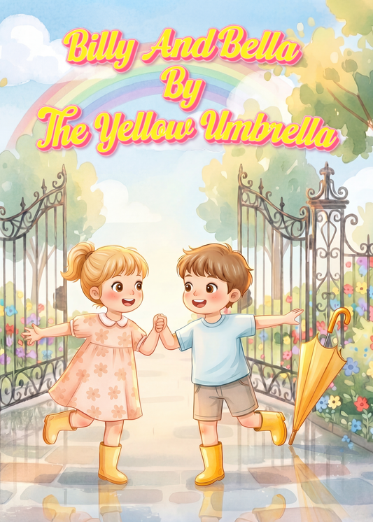 NookBook -  Billy And Bella By The Yellow Umbrella