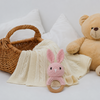 Crochet Animal Wooden Rattle Teether