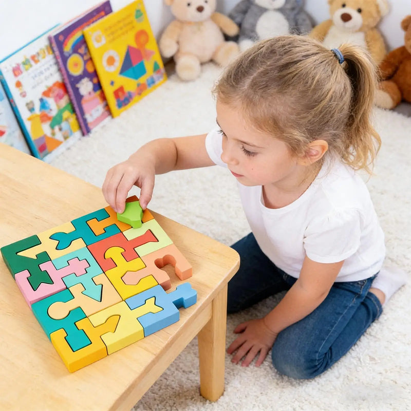 Shape & Wonder - Wooden Geometric Shape Puzzle